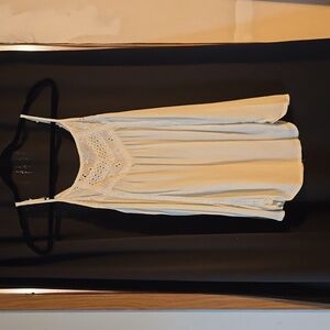 Off white spaghetti strap tank